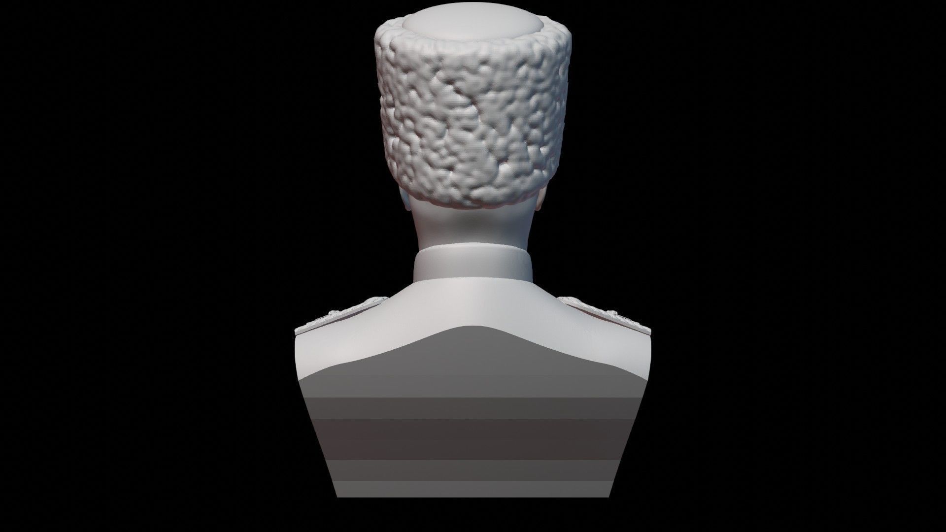 Hetman Pavlo Skoropadskyi Bust 3D print model_6