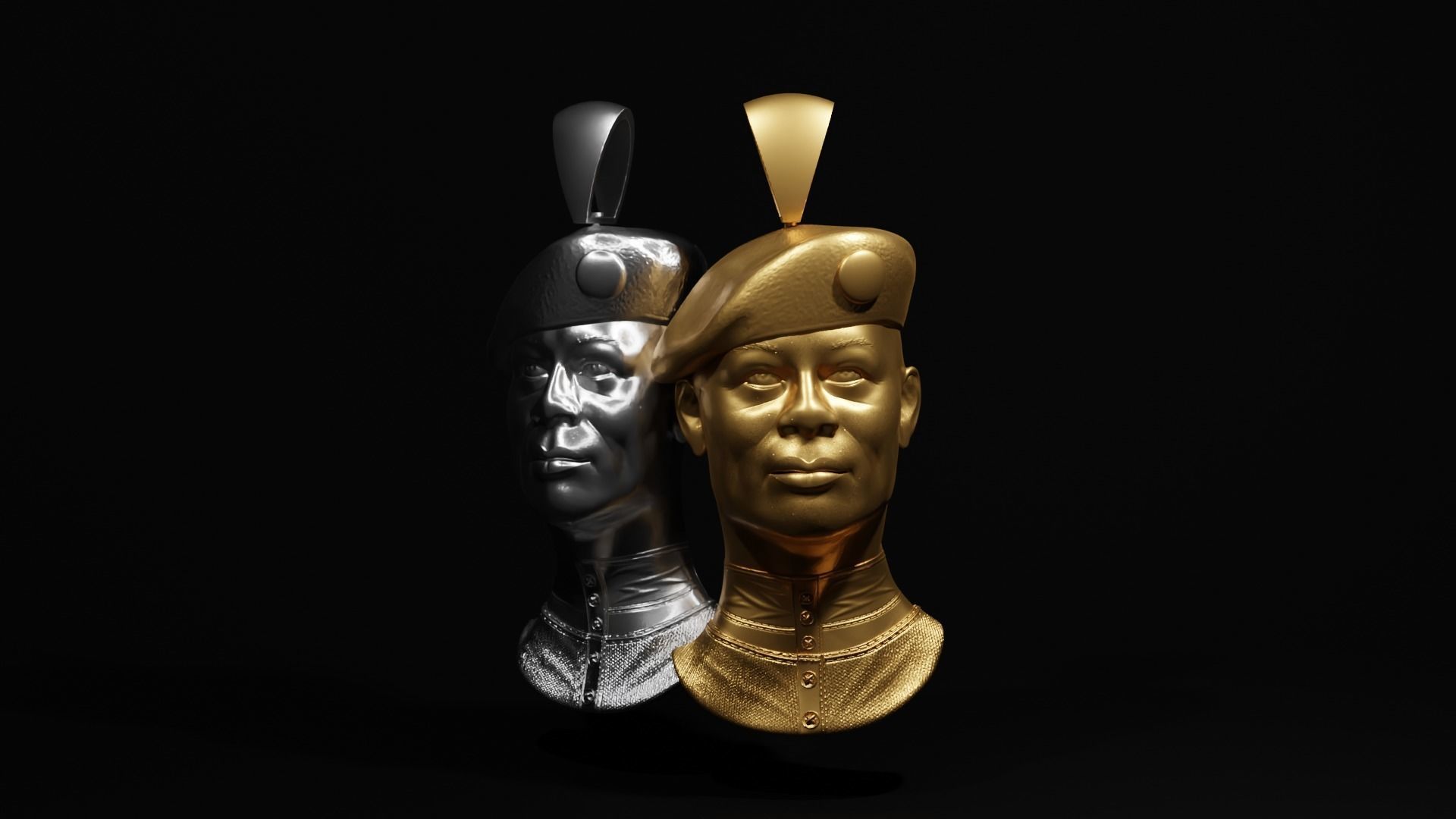jewelry of khalid abdul muhammad 3D print model_1
