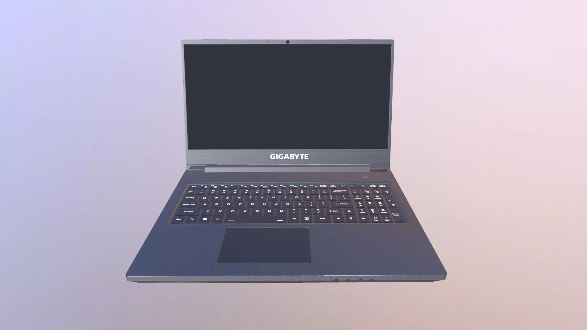 GIGABYTE Laptop 3D model