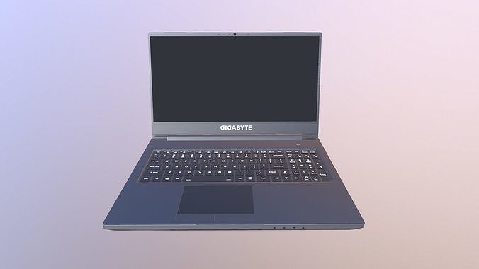 GIGABYTE Laptop 3D model