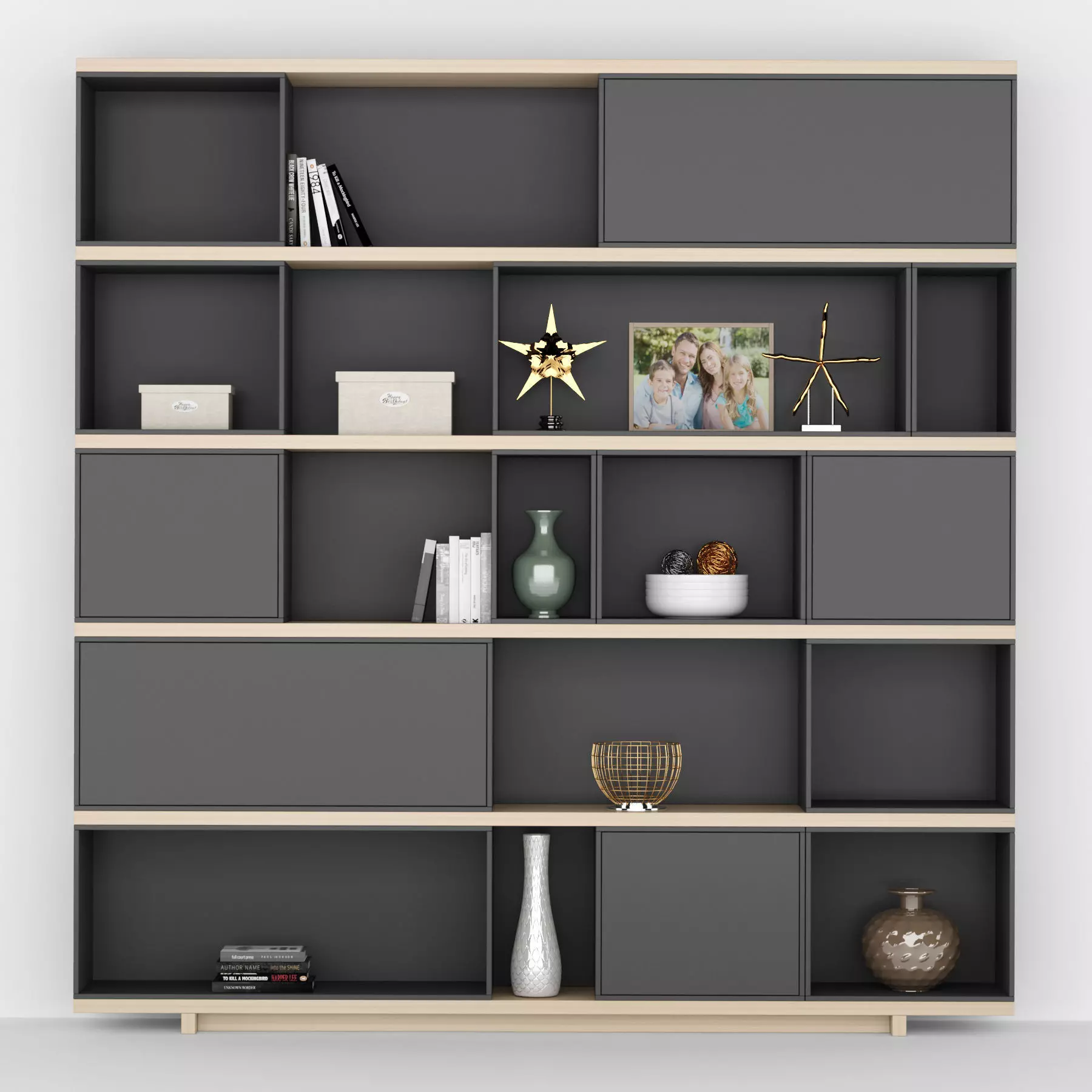 Furniture shelf 002 3D model_0