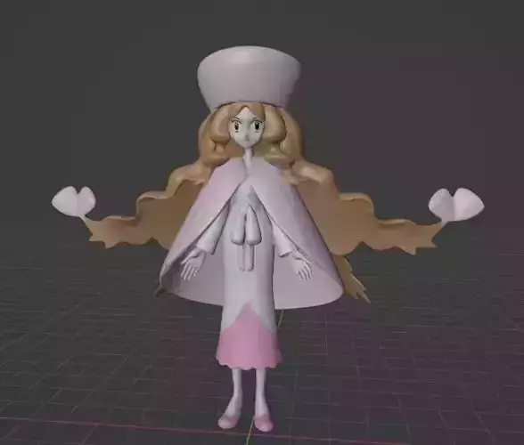 Caitlin elite four  3D print model