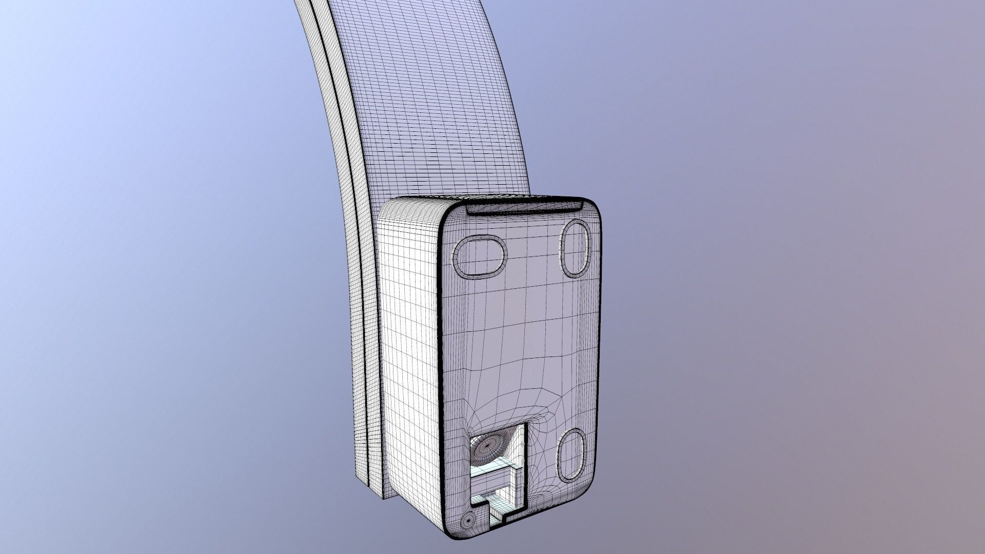 LED Wall Light 3D model_13