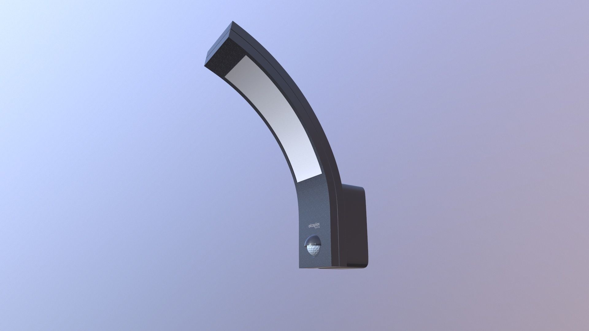 LED Wall Light 3D model_9