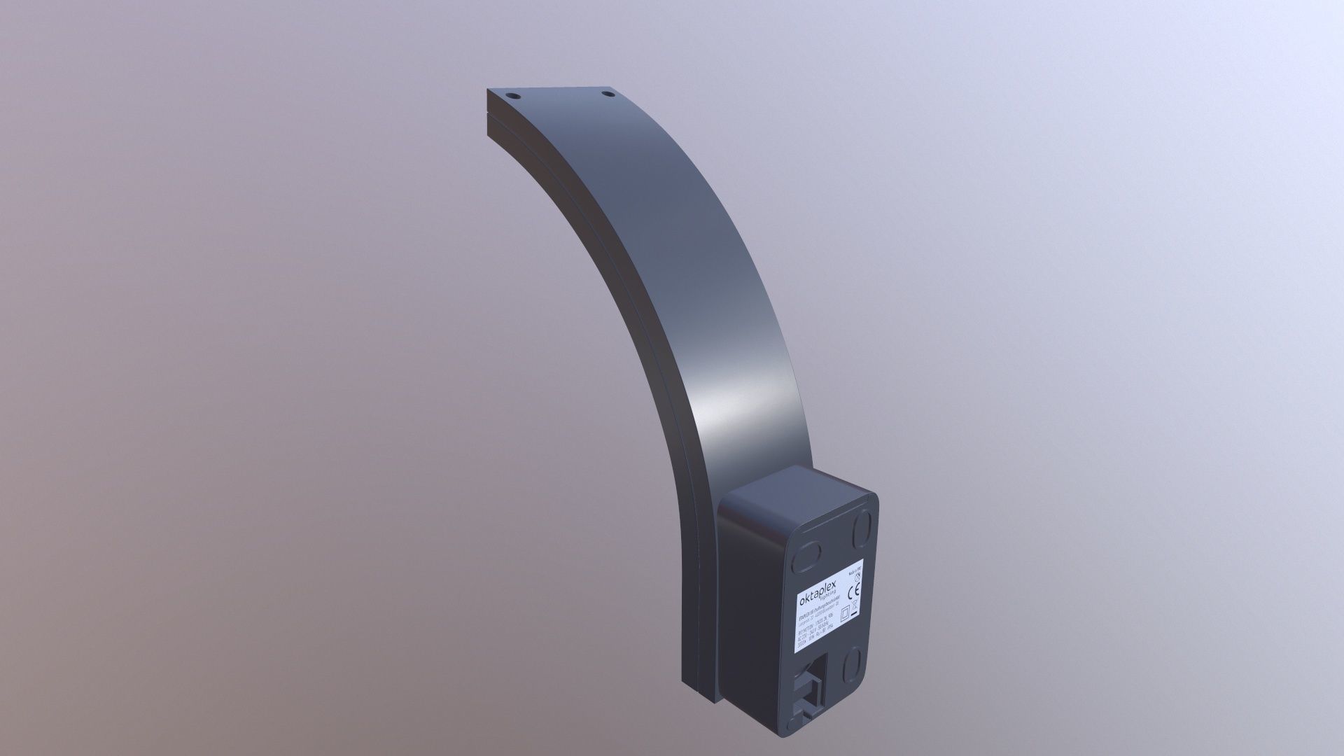 LED Wall Light 3D model_7