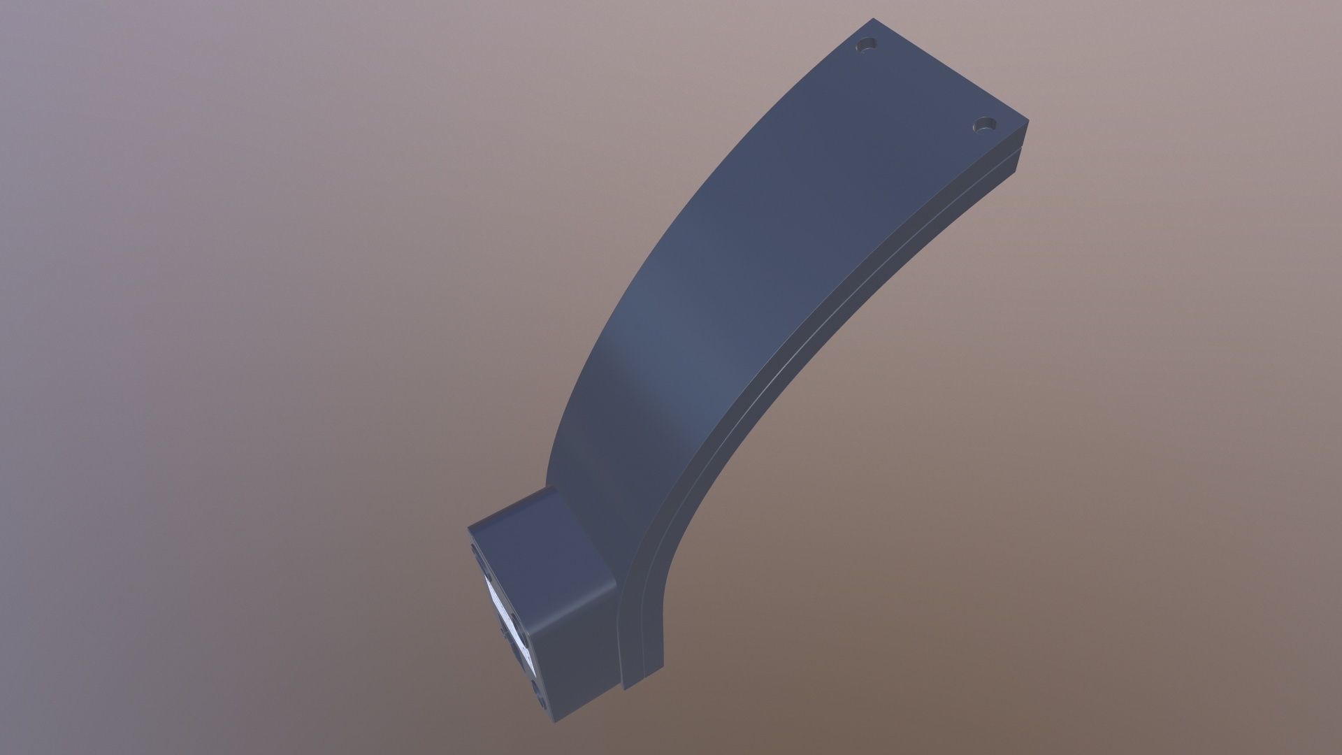 LED Wall Light 3D model_6