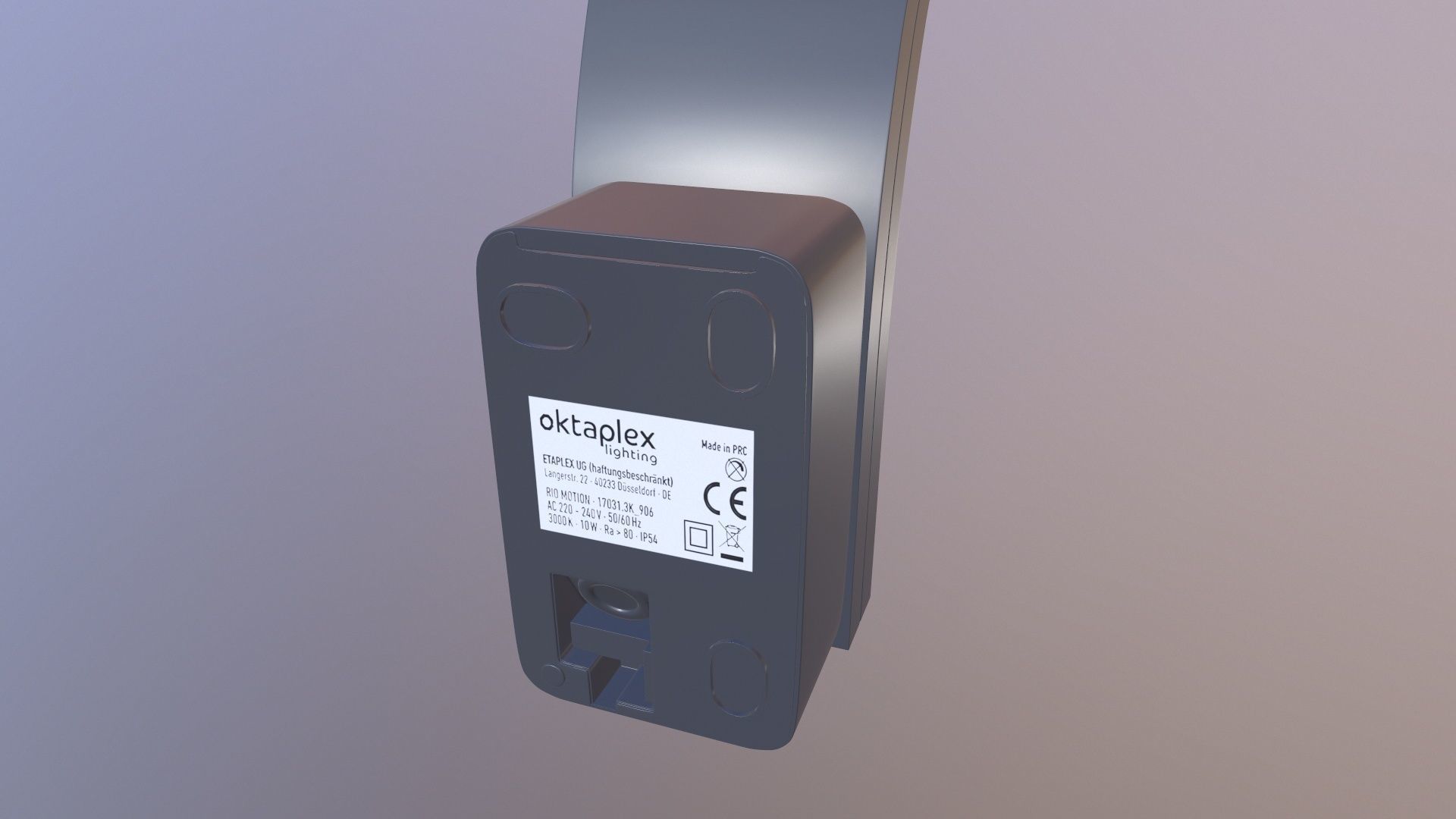 LED Wall Light 3D model_5