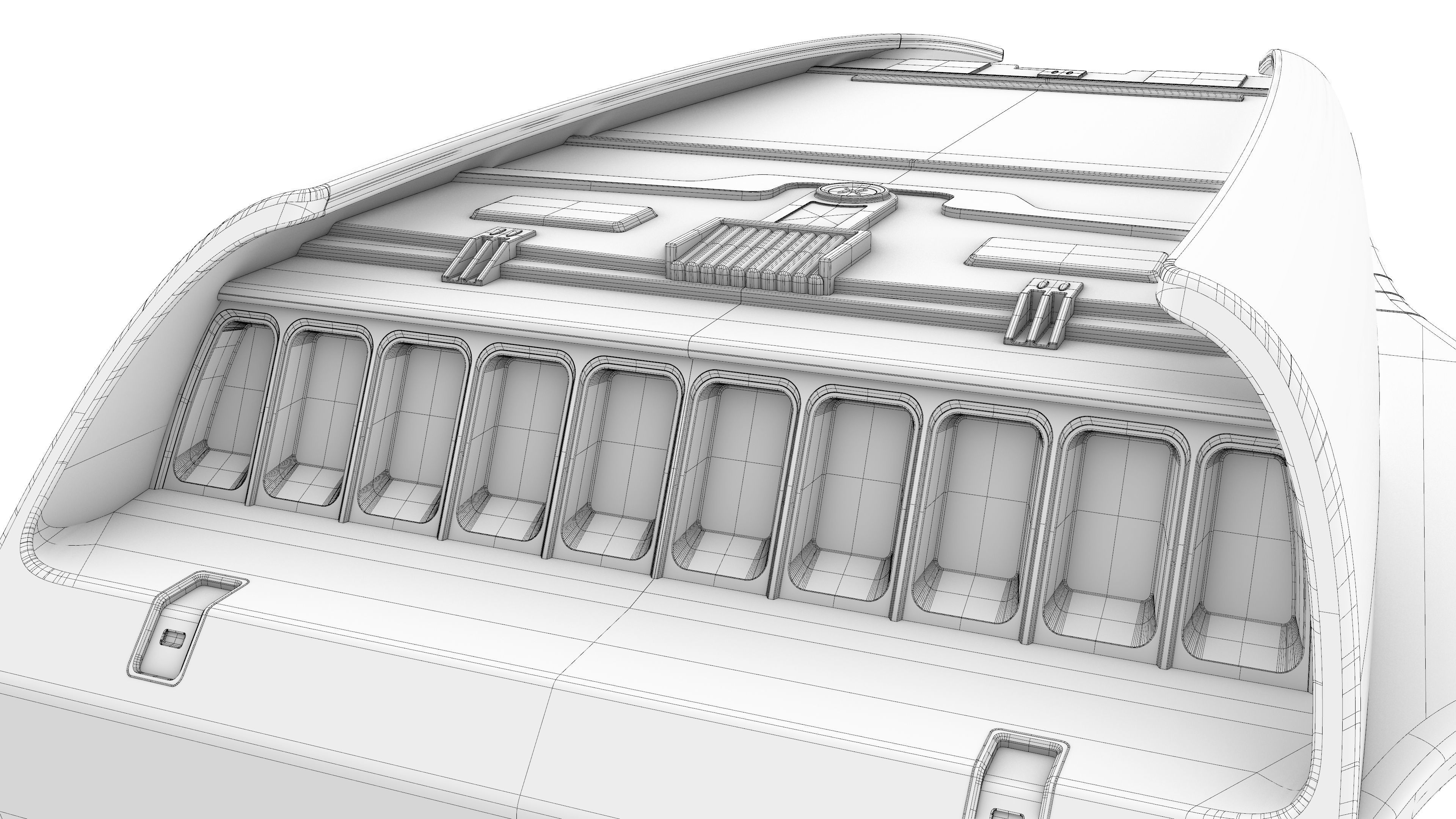 Star Trek Executive Shuttle SD103 3D print model_2