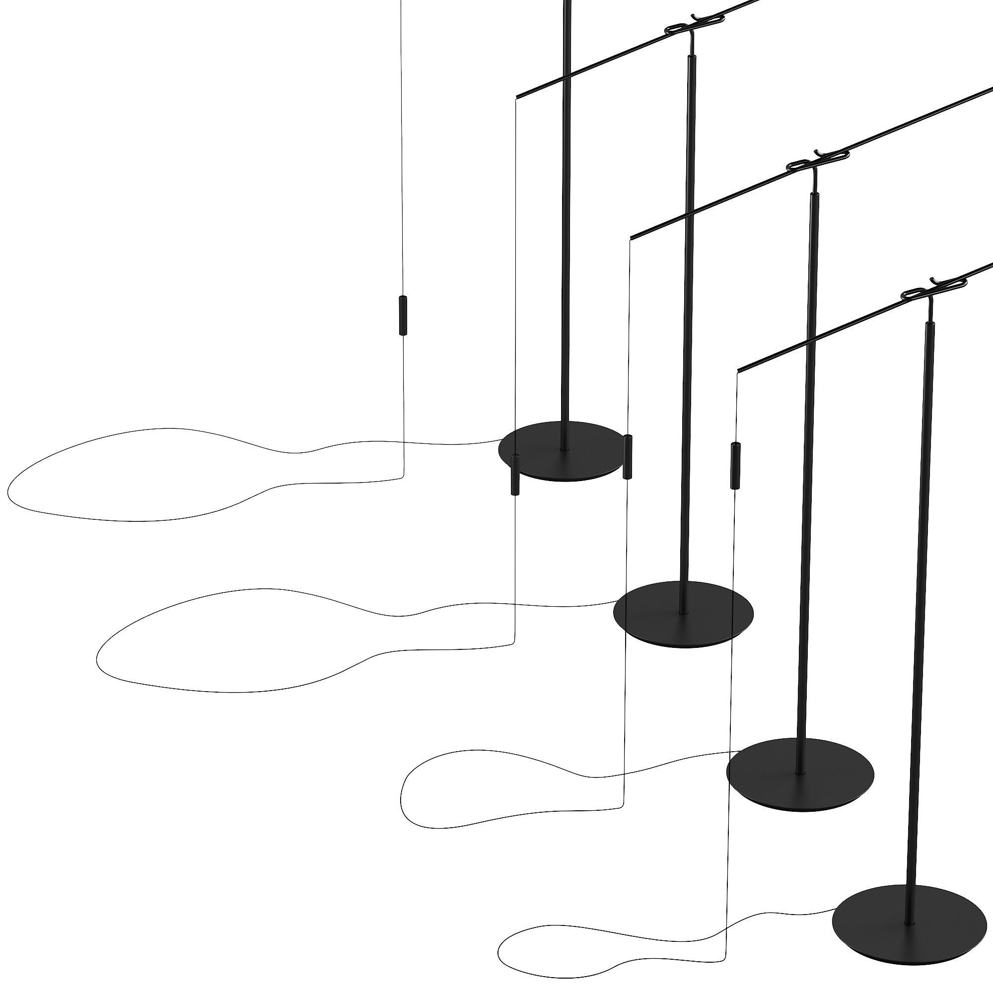 309 lighting fixtures 17 Altura floor lamp by Penta 3D model_2