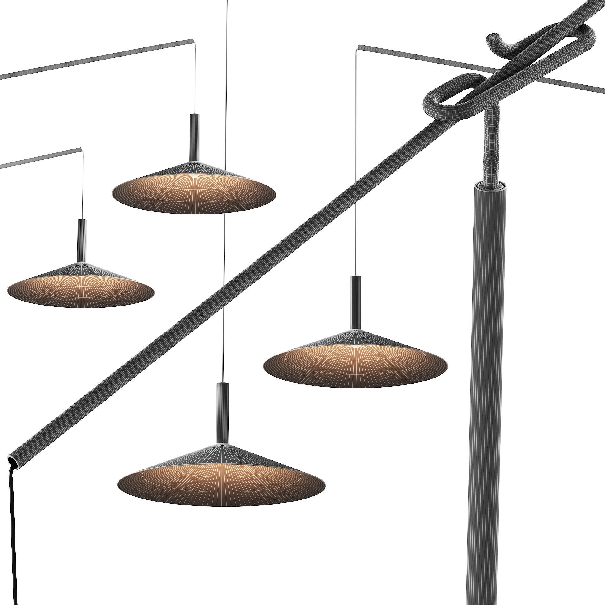 309 lighting fixtures 17 Altura floor lamp by Penta 3D model_7