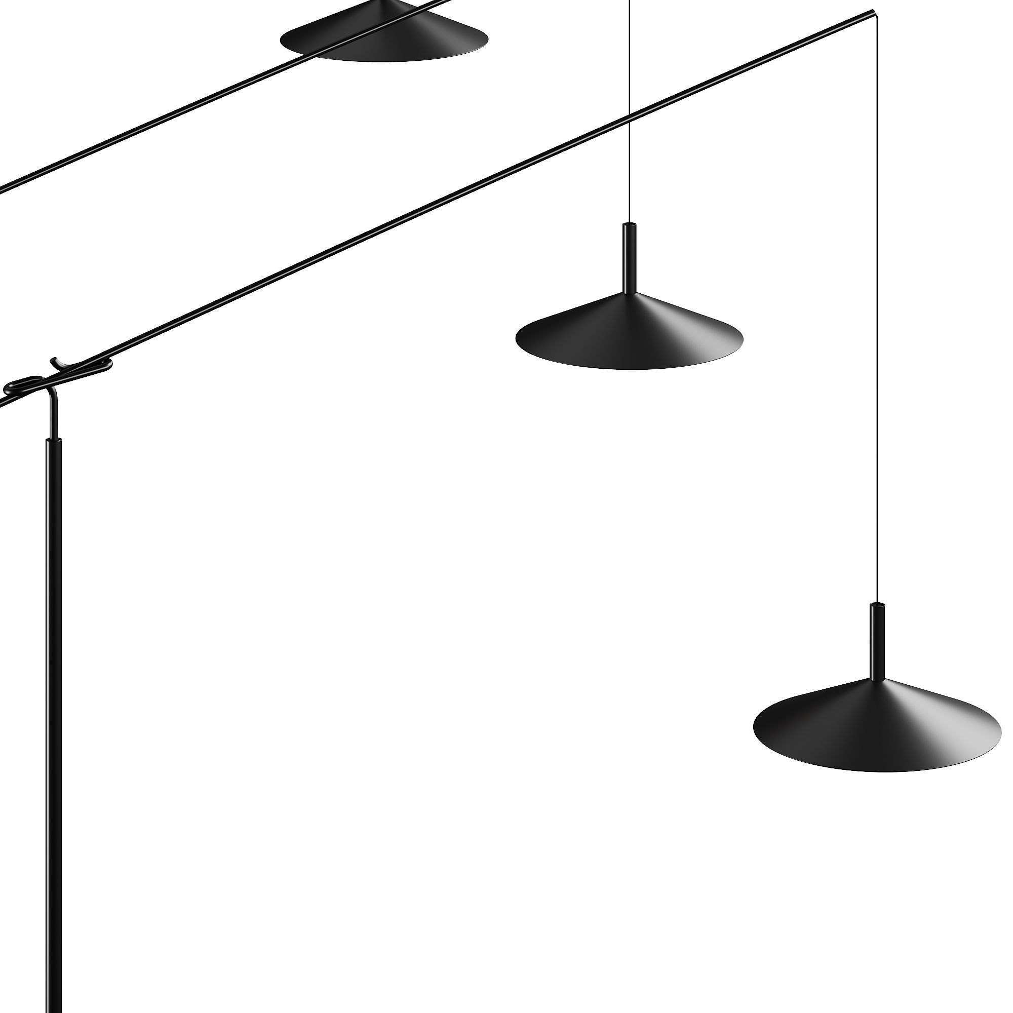 309 lighting fixtures 17 Altura floor lamp by Penta 3D model_3