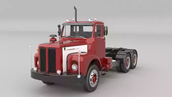 1975 Semi Truck Double Axle