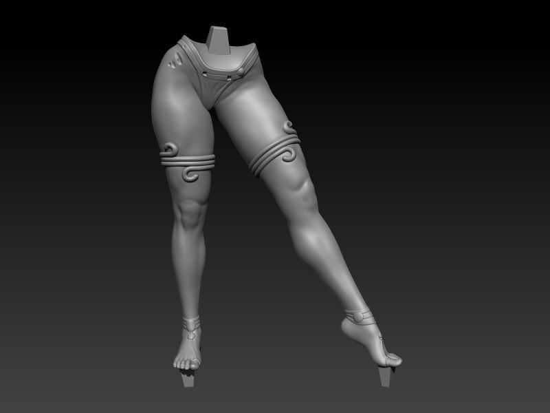 Female Togruta Dancer 3D print model_20