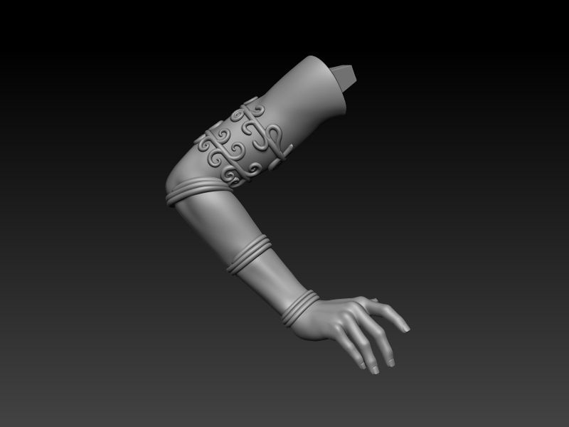 Female Togruta Dancer 3D print model_39