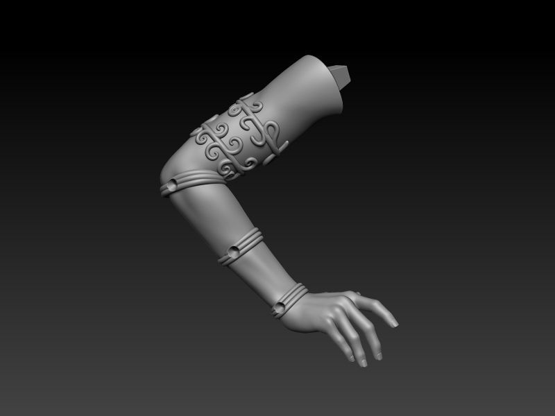 Female Togruta Dancer 3D print model_38