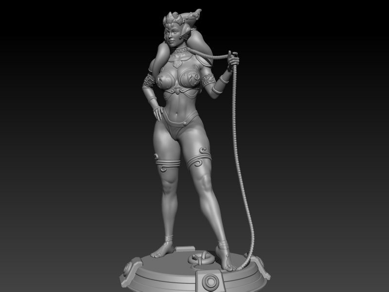 Female Togruta Dancer 3D print model_8