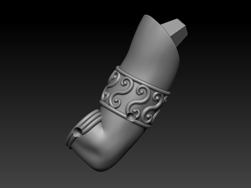 Female Togruta Dancer 3D print model_25