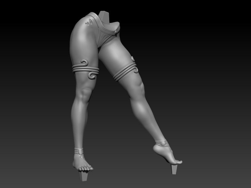 Female Togruta Dancer 3D print model_21