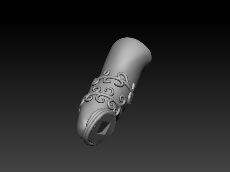 Female Togruta Dancer 3D print model_40