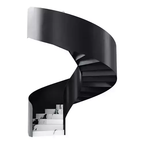 Spiral staircase 12 3D model