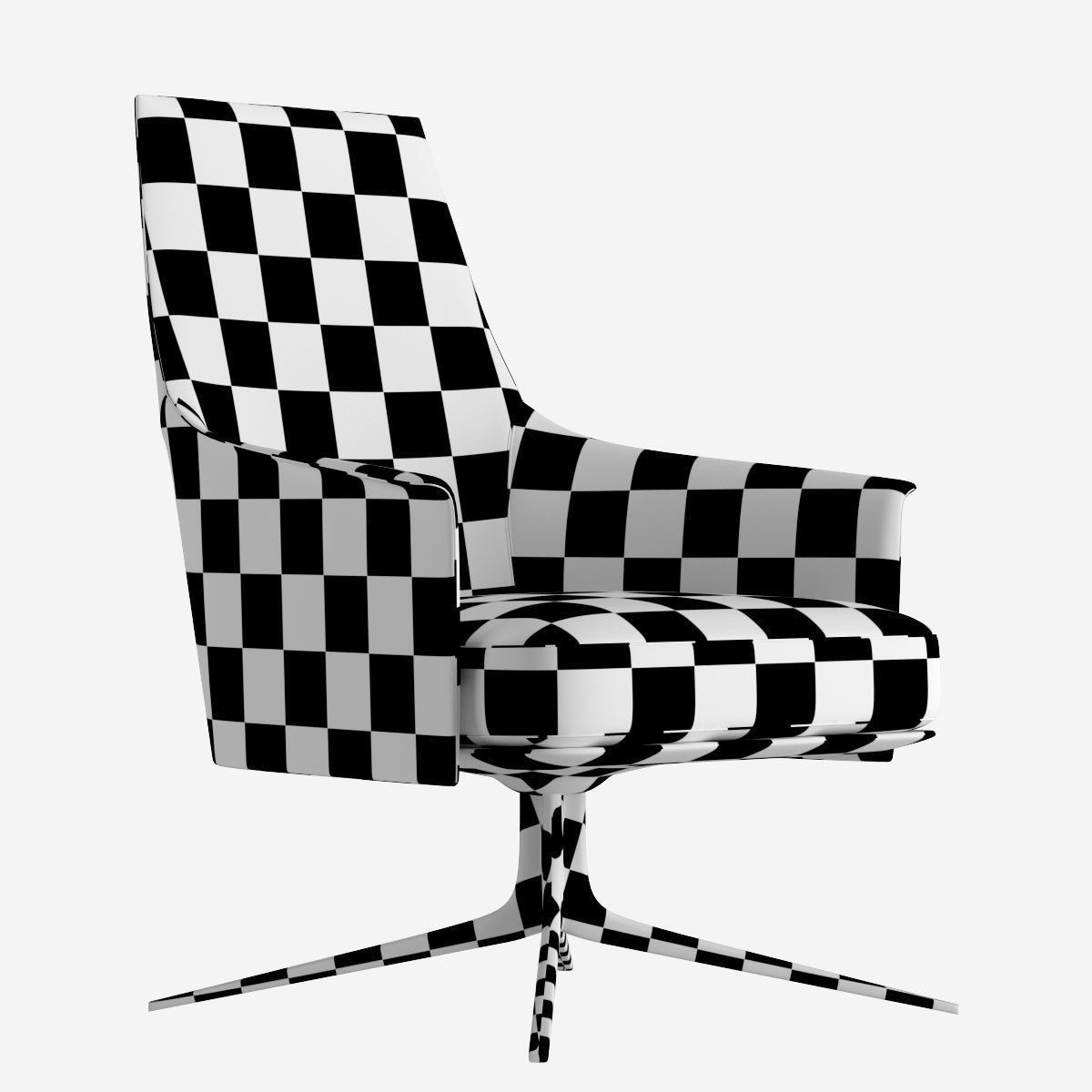 Poliform Stanford Lounge Armchair 3D model CGTrader