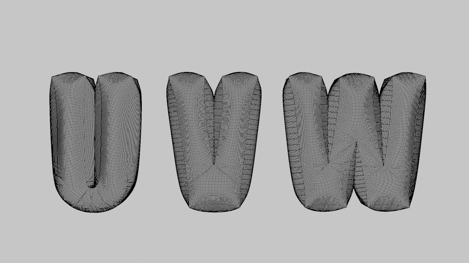 Alphabet Bean Bags 3D model_20