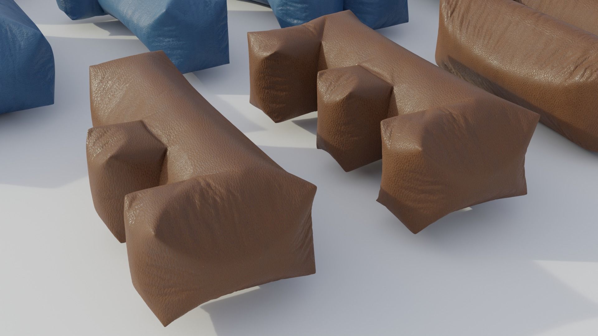 Alphabet Bean Bags 3D model_35