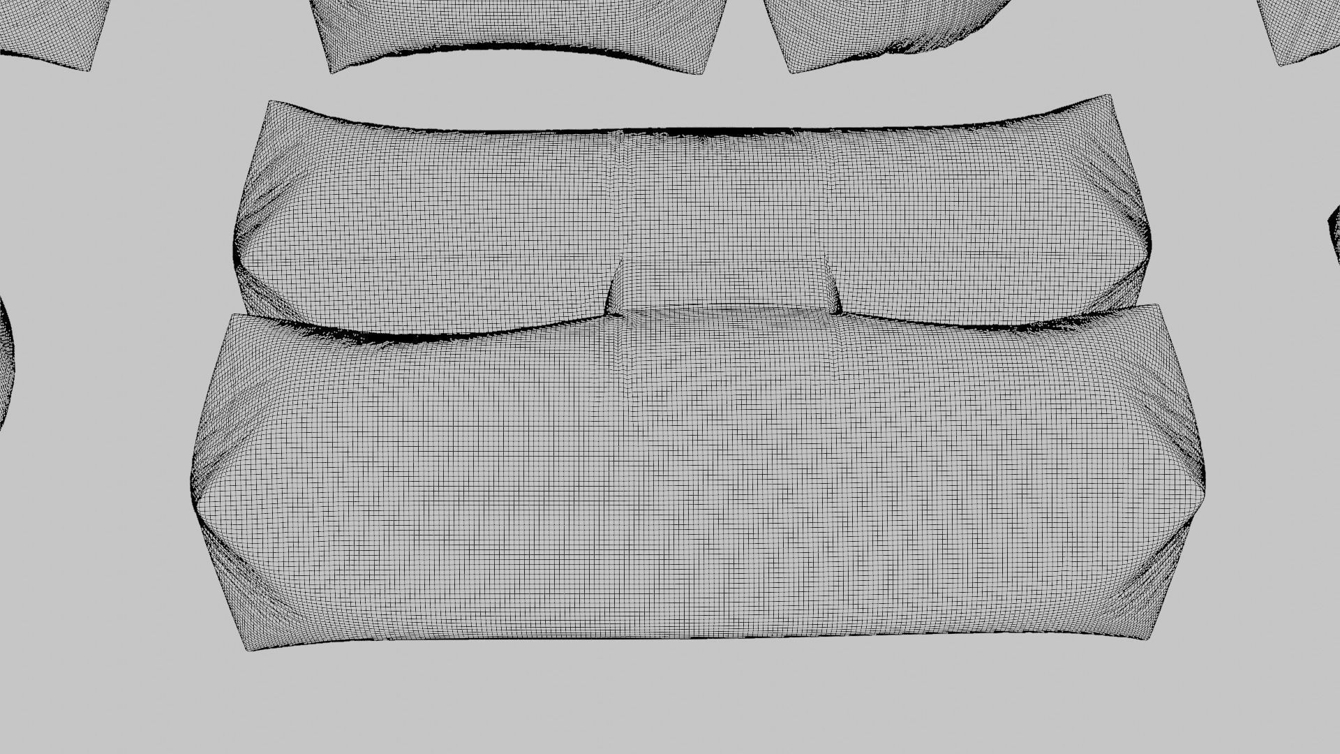 Alphabet Bean Bags 3D model_28