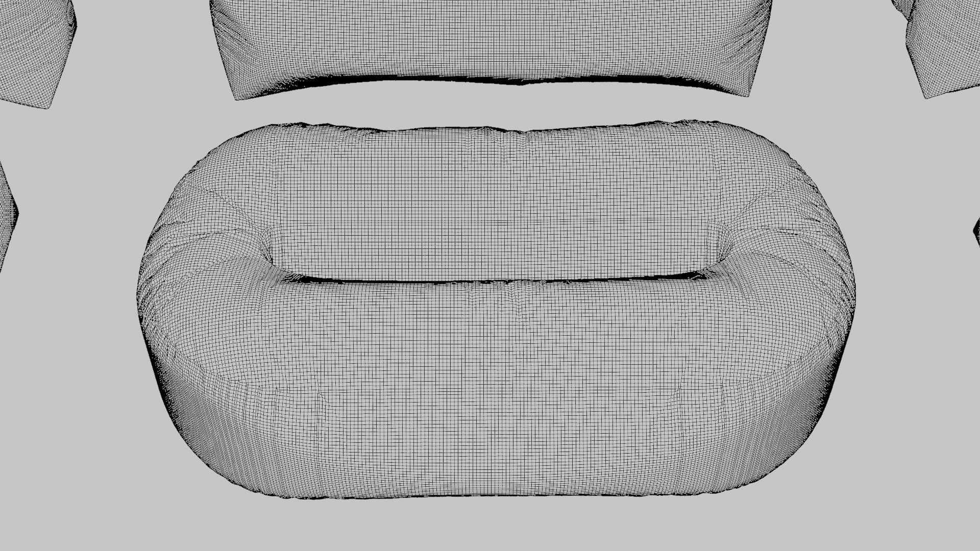 Alphabet Bean Bags 3D model_26