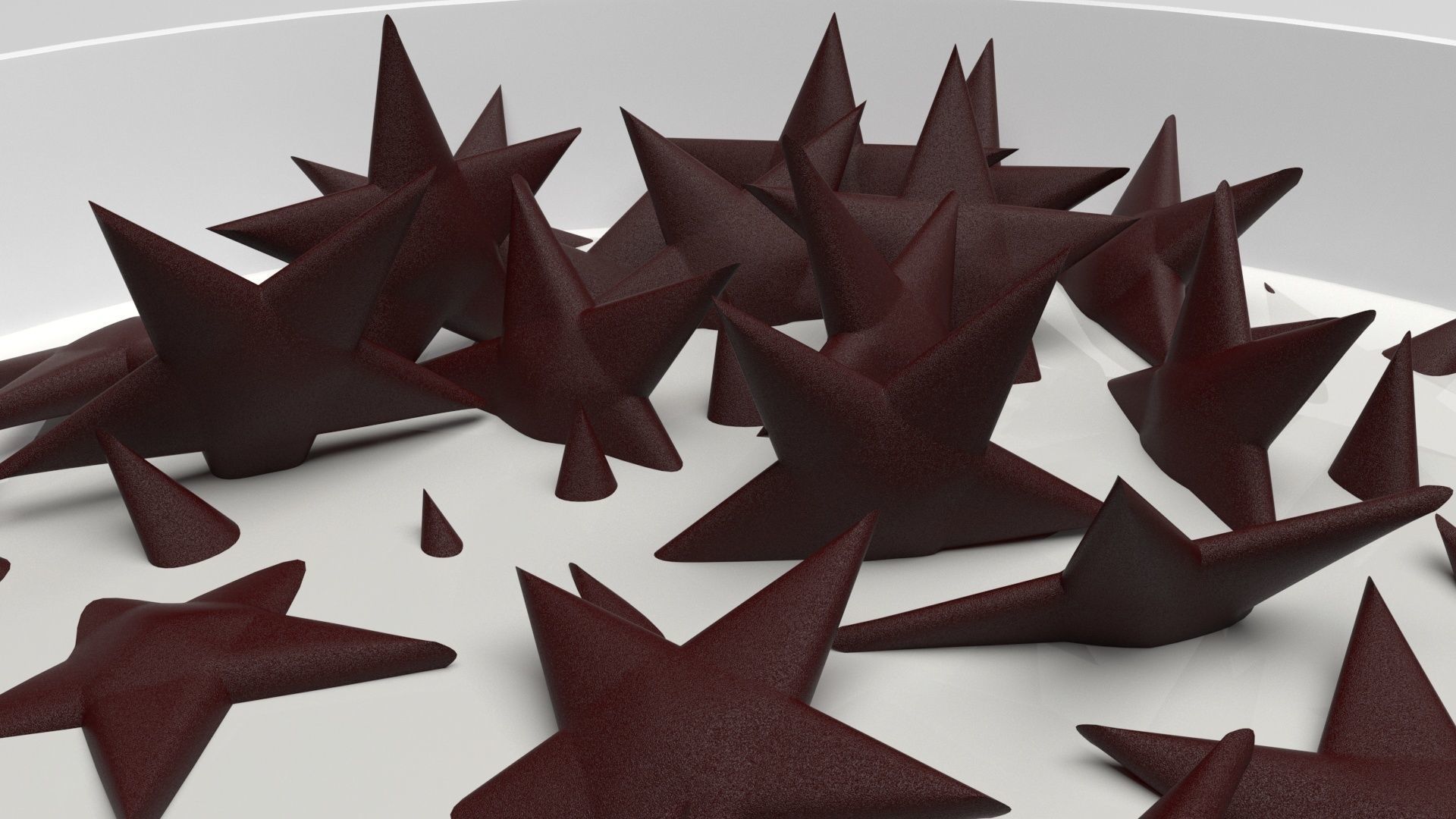 Bowl of Moon and Star Cereals 3D model_6