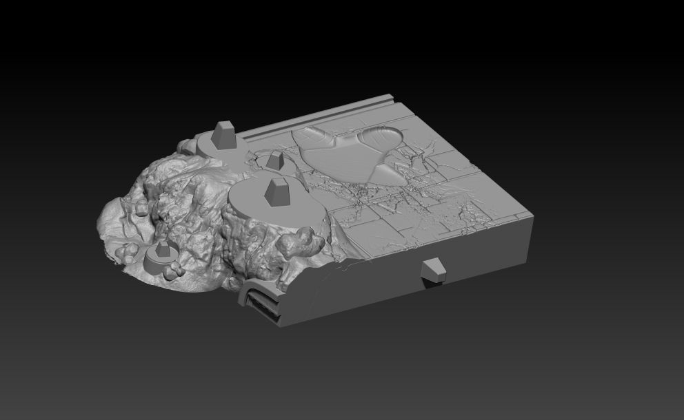 STAR WARS RANCOR TAMER GIRL PIN UP 3D print model_24