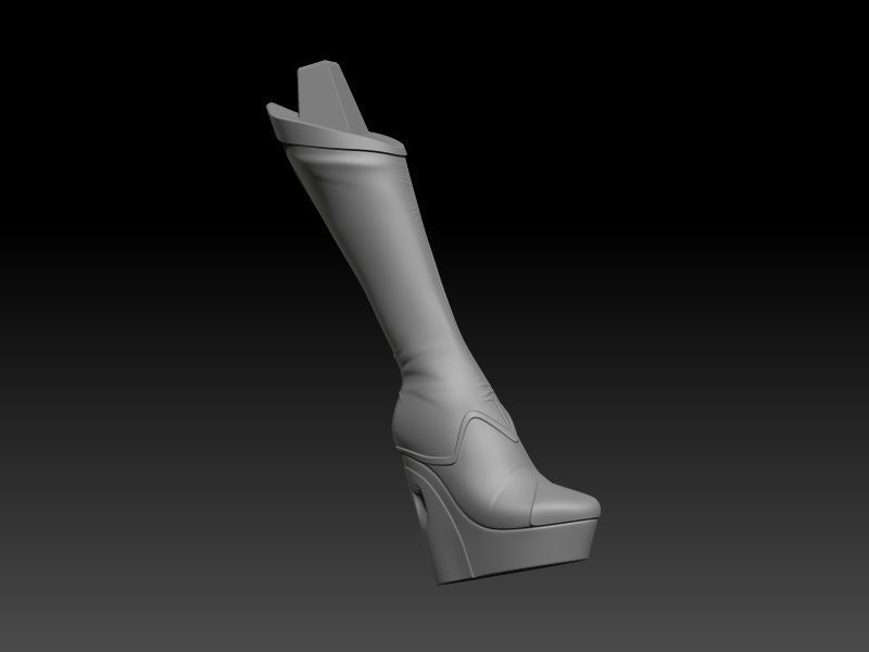 STAR WARS RANCOR TAMER GIRL PIN UP 3D print model_62