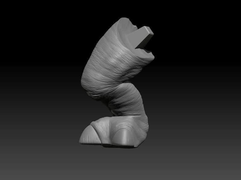 STAR WARS RANCOR TAMER GIRL PIN UP 3D print model_57