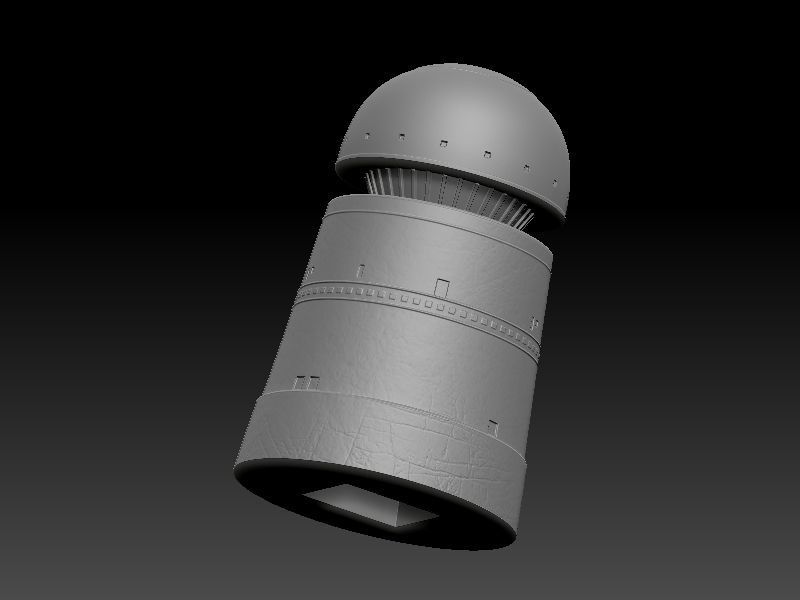 STAR WARS RANCOR TAMER GIRL PIN UP 3D print model_27