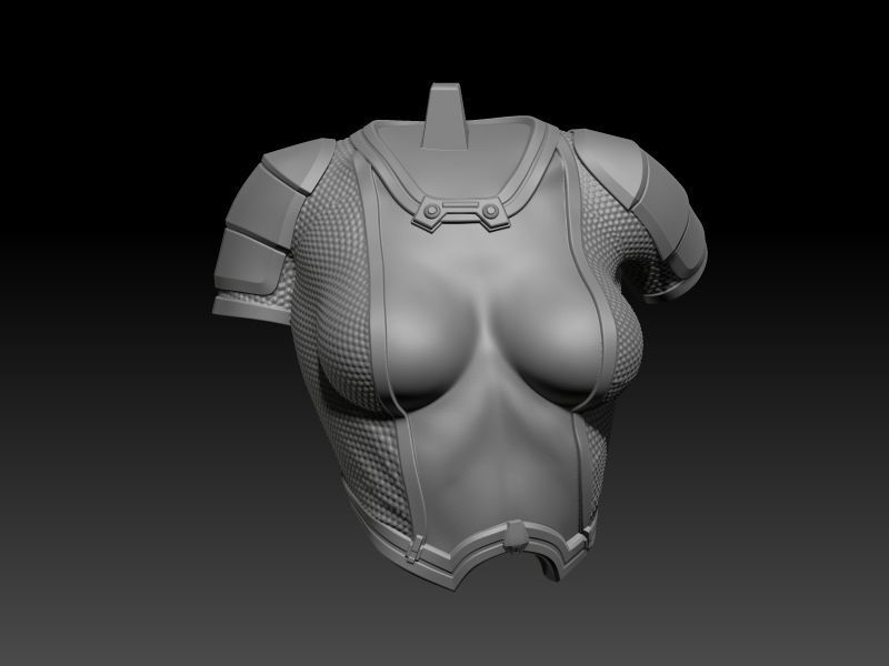 STAR WARS RANCOR TAMER GIRL PIN UP 3D print model_67