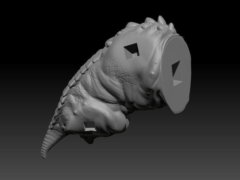 STAR WARS RANCOR TAMER GIRL PIN UP 3D print model_48