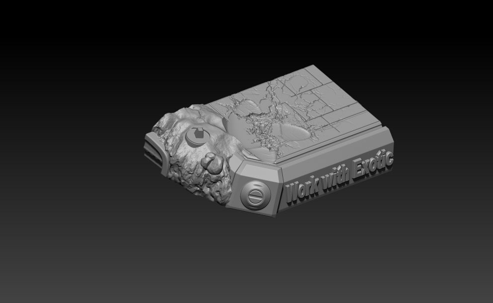 STAR WARS RANCOR TAMER GIRL PIN UP 3D print model_19