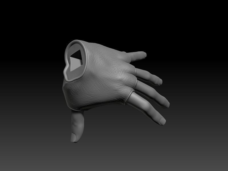 STAR WARS RANCOR TAMER GIRL PIN UP 3D print model_35