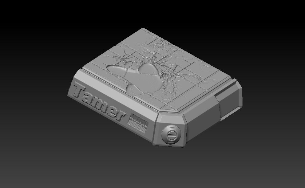 STAR WARS RANCOR TAMER GIRL PIN UP 3D print model_20