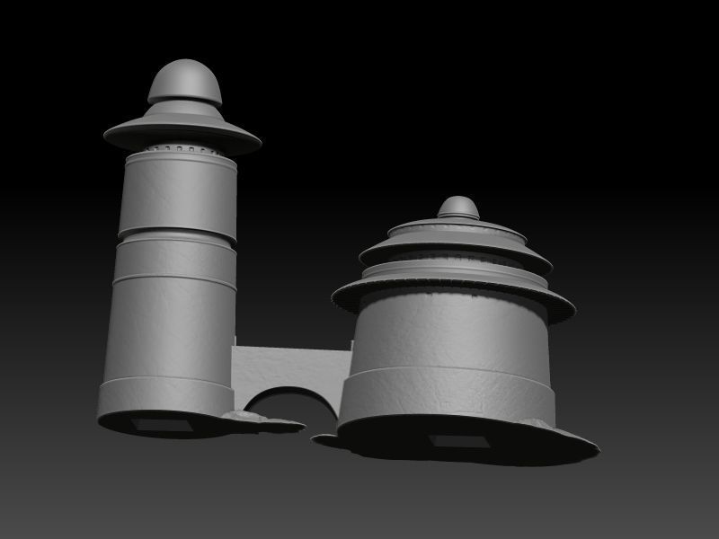 STAR WARS RANCOR TAMER GIRL PIN UP 3D print model_25