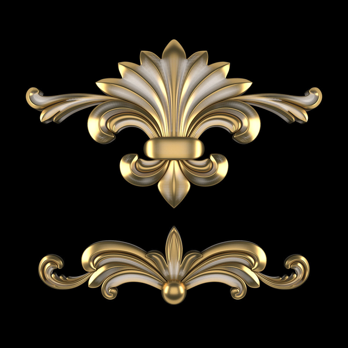 Ornament 76 3D model_2