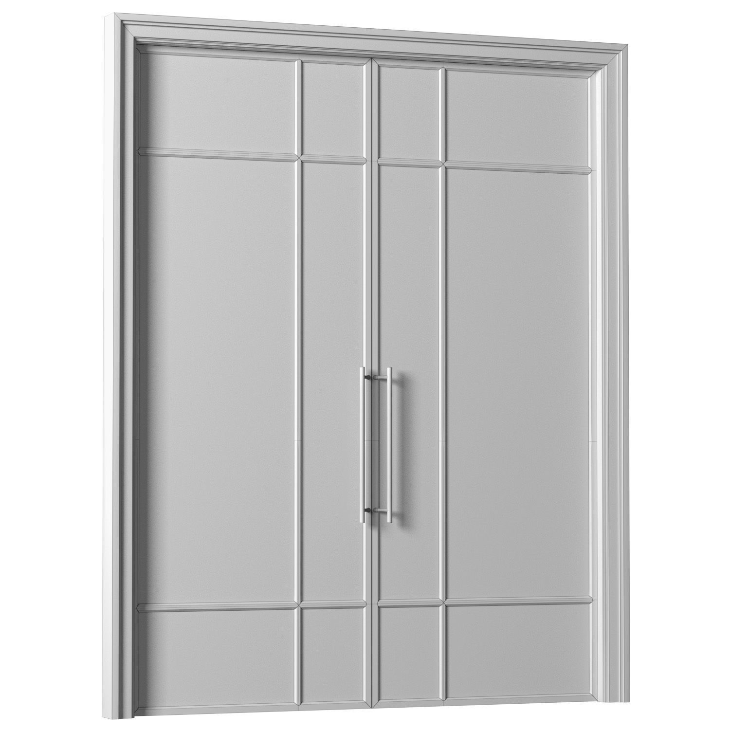 Interior Modern Doors in Art Deco style 3D model_3