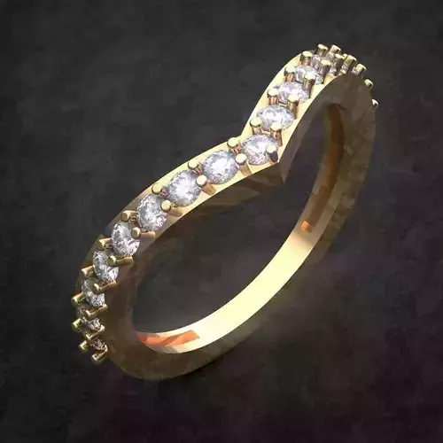 Light weight finger ring