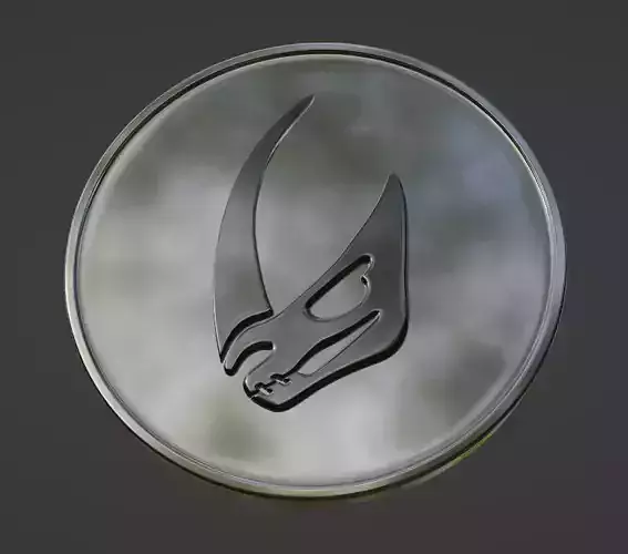 Mandalorian child beskar mudhorn armour chestplate pendant