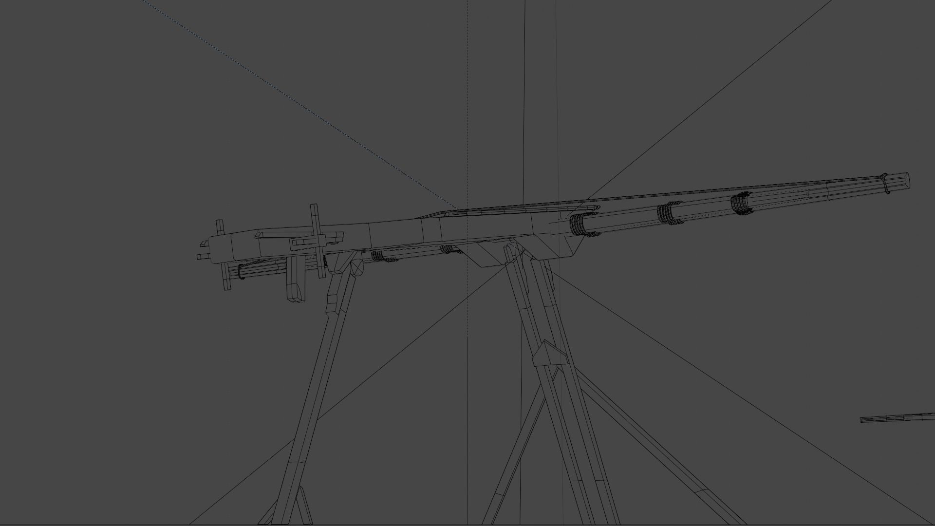 Magic crossbow Lien chau Low-poly 3D model_40