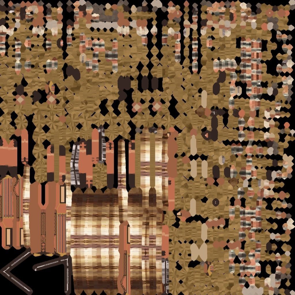 Magic crossbow Lien chau Low-poly 3D model_74