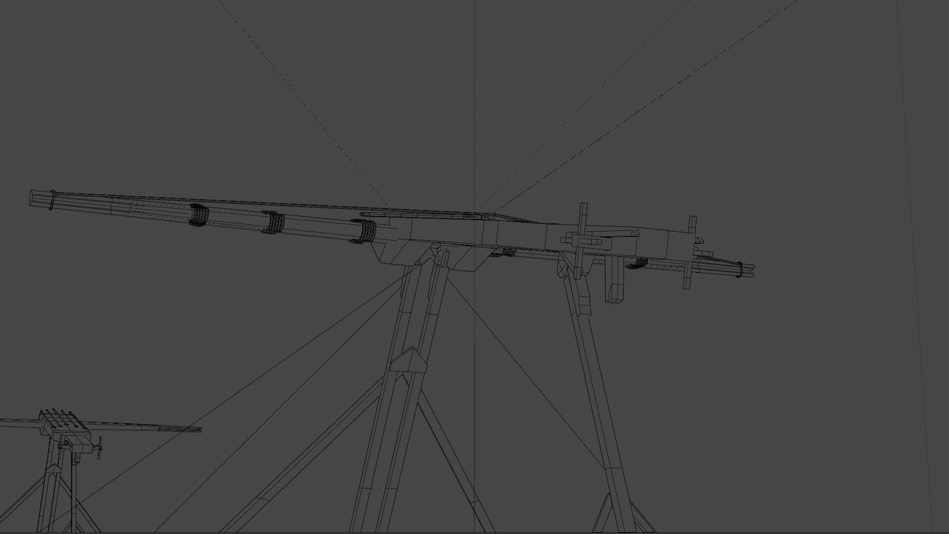 Magic crossbow Lien chau Low-poly 3D model_35