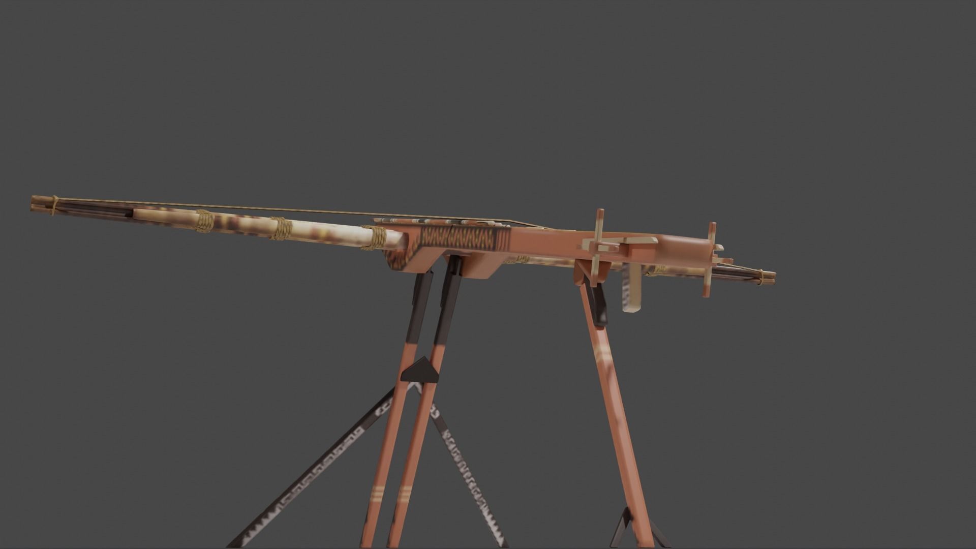 Magic crossbow Lien chau Low-poly 3D model_31