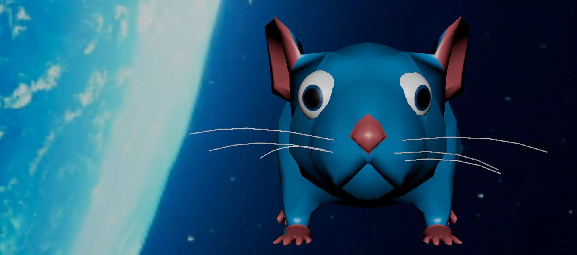 Spinning Rat Around the world Free 3D model