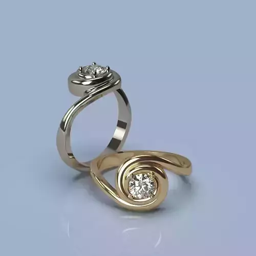 Delicate diamond ring